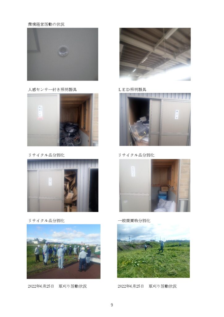 環境経営レポートの掲載資料